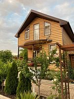 Шестиместный коттедж с 2 комнатами с балконом, База отдыха Остров Атланта, Новомихайловский