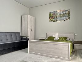 Трёхместный номер Стандартный №5 с балконом, Гостевой дом Алания, Домбай