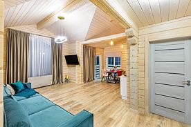 Коттедж с красивым видом из окна, База отдыха Solar house, деревня Сярьги