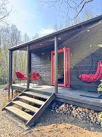 Коттедж с красивым видом из окна, Глэмпинг Икс-Лес, Клин