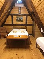 Двухместное бунгало Superior двуспальная кровать, Кемпинг Бунгало, Цандрипш