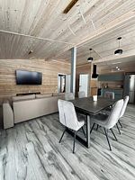 Коттедж с 3 комнатами с балконом и с красивым видом из окна, База отдыха Just Barn, Шерегеш