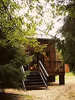 Дом с чаном и сауной и видом на ели №1 Номера домов: 1, Гостевой дом Дом и Елки, деревня Сергейково