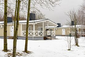 Дом Сканди Комфорт Плюс с 2 комнатами, База отдыха Экопарк Акварель, Пуховичский район