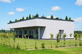 Коттедж Modern с баней с 3 комнатами, База отдыха Экопарк Акварель, Пуховичский район