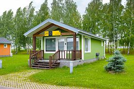 Бунгало Стандарт Плюс с 2 комнатами, База отдыха Экопарк Акварель, Пуховичский район