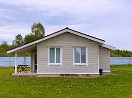 Четырёхместный коттедж с 2 комнатами, База отдыха Удачное место на Волге, Ржев