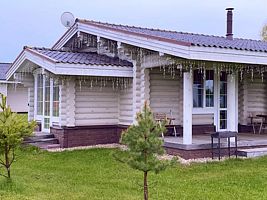 Двухместный коттедж c 1 комнатой двуспальная кровать, База отдыха Удачное место на Волге, Ржев