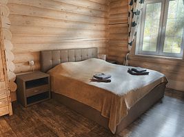 Двухместный коттедж c 1 комнатой с красивым видом из окна двуспальная кровать, База отдыха Удачное место на Волге, Ржев