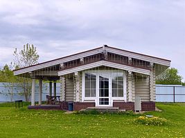 Двухместный коттедж Comfort двуспальная кровать, База отдыха Удачное место на Волге, Ржев