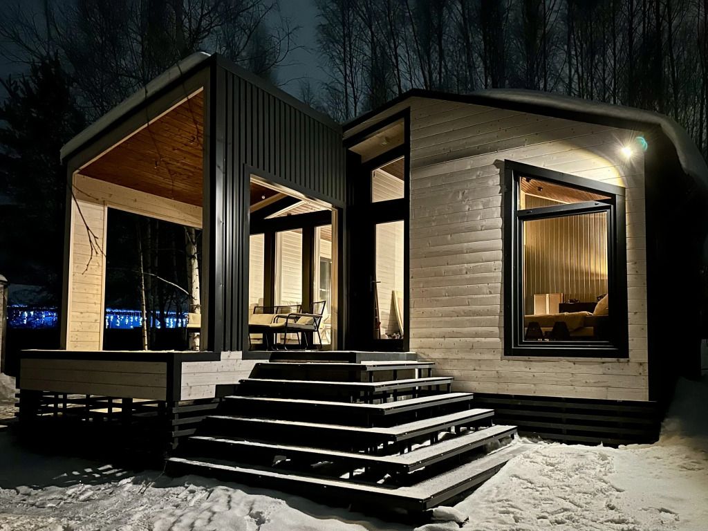 Глэмпинг Happy Dacha Стильный Барнхаус с Баней возле Иннополиса, Казань, Республика Татарстан