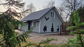 Люкс дом Охотничий с красивым видом из окна, База отдыха Магия Леса, Гвоздь 1