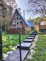 Дом A-frame № 2 Номера домов: 2, Глэмпинг A-frame, Белорецк