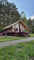 Глэмпинг "Зубр" с балконом и с красивым видом из окна, База отдыха Магия Леса, Гвоздь 1