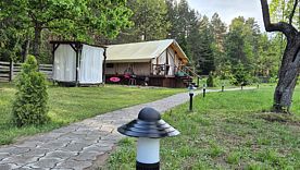 Глэмпинг "Олень" с красивым видом из окна, База отдыха Магия Леса, Гвоздь 1