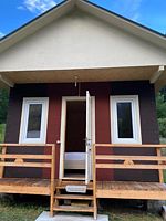 Трёхместный коттедж с красивым видом из окна, База Отдыха Адзгара, Куараш