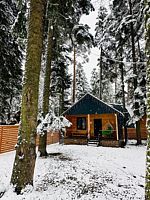 Четырёхместный коттедж, База отдыха Пихтовый парк, Архыз