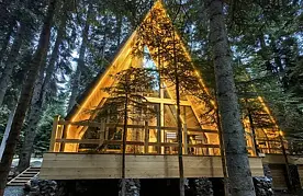 Дом в лесу Соло 8 с балконом, Дома в аренду У друзей, Теберда