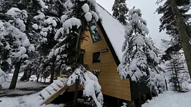 Дом Соло 2 с балконом и с видом на реку, Дома в аренду У друзей, Теберда