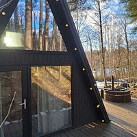 Четырёхместный коттедж, Глэмпинг Выдыхай Город, поселок Кротово