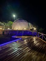 Купольный модуль с красивым видом из окна, База отдыха Лагуна Голхин, Гунибский район