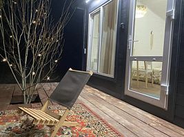 Амбаркаса Iva нежный дом с ванной с красивым видом из окна, Глэмпинг Амбаркаса , село Калмань