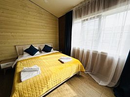 Двухместные апартаменты с 2 комнатами с балконом двуспальная кровать, База отдыха Максипарк7Я, Шава