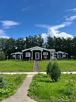 Четырёхместный коттедж с 2 комнатами с балконом и с красивым видом из окна, База отдыха Максипарк7Я, Шава