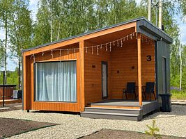 Дом №3 с чаном, Глэмпинг Nota bene, Орехово-Зуевский