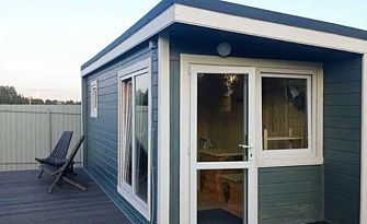 Барн с баней на дровах