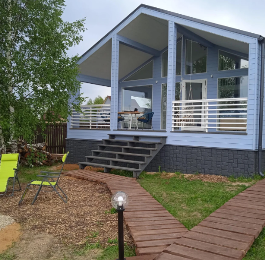 Барн с баней на дровах, Истринский район, Московская область