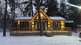 Двухместный коттедж с 3 комнатами, База Отдыха Gorniy City, Архыз