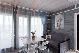 Дом №1 д Шевелево с видом на реку, База отдыха Лиса, деревня Шевелево