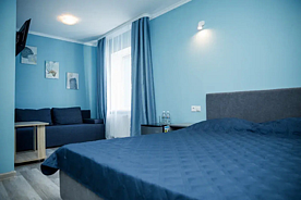 Двухместный семейный номер Comfort двуспальная кровать, База отдыха Горный Воздух, Апшеронский район