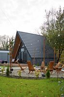 Двухместный коттедж c 1 комнатой с балконом двуспальная кровать, Глэмпинг Лимон&Мята, Прасковеевка