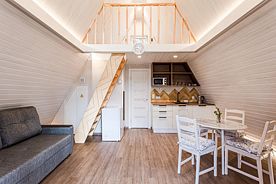 Двухместный люкс с балконом двуспальная кровать, База отдыха Рождествено, село Рождествено