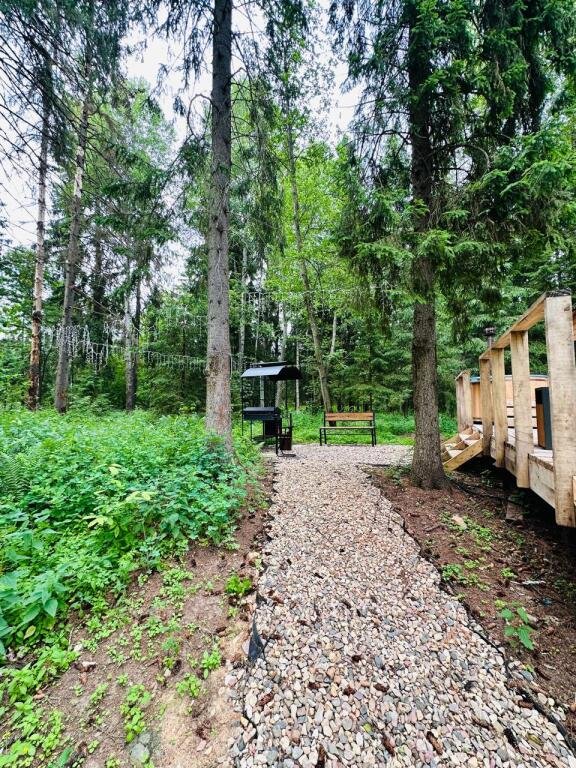 Панорамный дом в лесу на Живописной улице, Московская область: фото 2