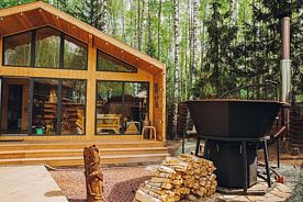 Дом Целитель (с чаном), Глэмпинг Горьковский Чан, Городецкий район