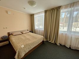 Двухместный номер с двуспальной кроватью, База отдыха Энергетик, Среднеуральск