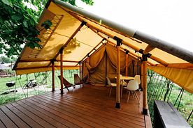 Шале с красивым видом из окна, Глэмпинг Apparadise Glamping & Spa, Смоленская
