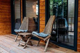 Двухместный коттедж двуспальная кровать, База отдыха Яворова Park, Гузерипль