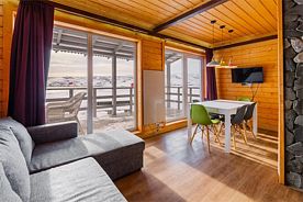 Четырёхместный коттедж Standard, База отдыха Tundra House, Печенга