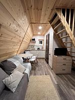 Четырёхместный коттедж, База отдыха Elki house, Архыз