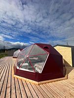 Глэмпинг №2 с видом на море, База отдыха Лувеньга Вилладж, Лувеньга