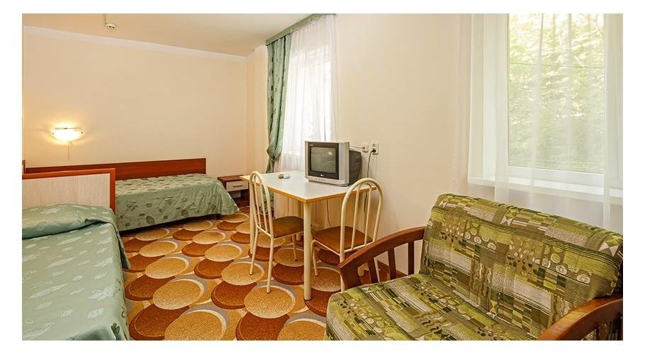 Стандартный 2-местный 1-комнатный (без балкона корпус № 2,3)