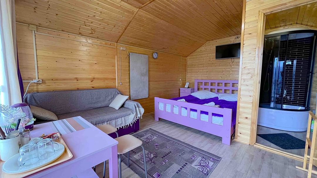 Дом 2-местный 1-комнатный (с террасой)