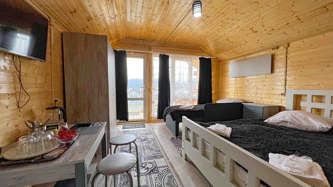 Дом 5-местный 2-комнатный (с террасой)