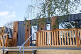 Контейнерный дом 1, База отдыха и рыбалки Пятницкий Плёс, Солнечногорский район