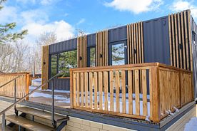 Контейнерный дом 2, База отдыха и рыбалки Пятницкий Плёс, Солнечногорский район