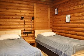 Двухместный люкс № 13 2 отдельные кровати, База отдыха Аквамарин, Приозерский район